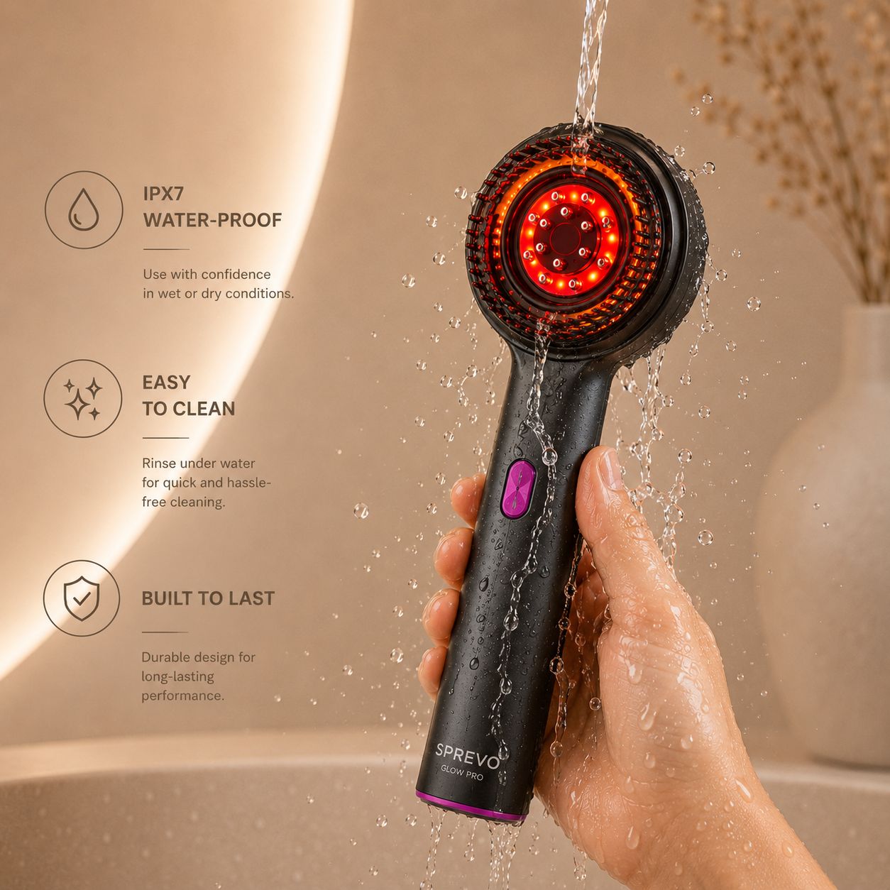 Sprevo 3-in-1  Hair Growth massager