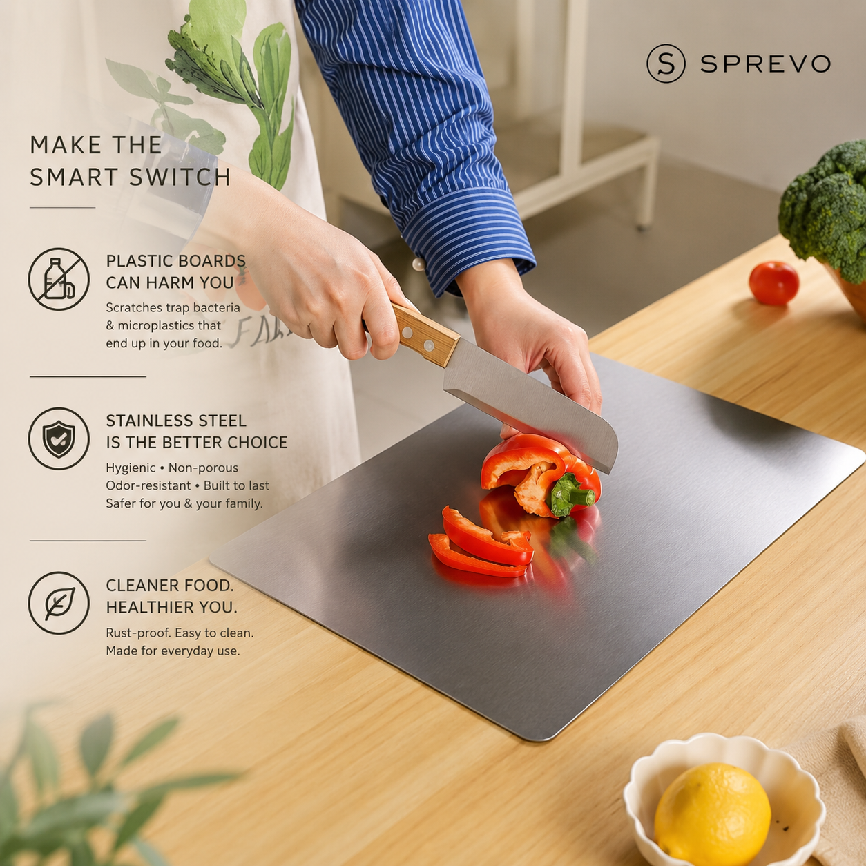 Sprevo Kitchen Prep Board