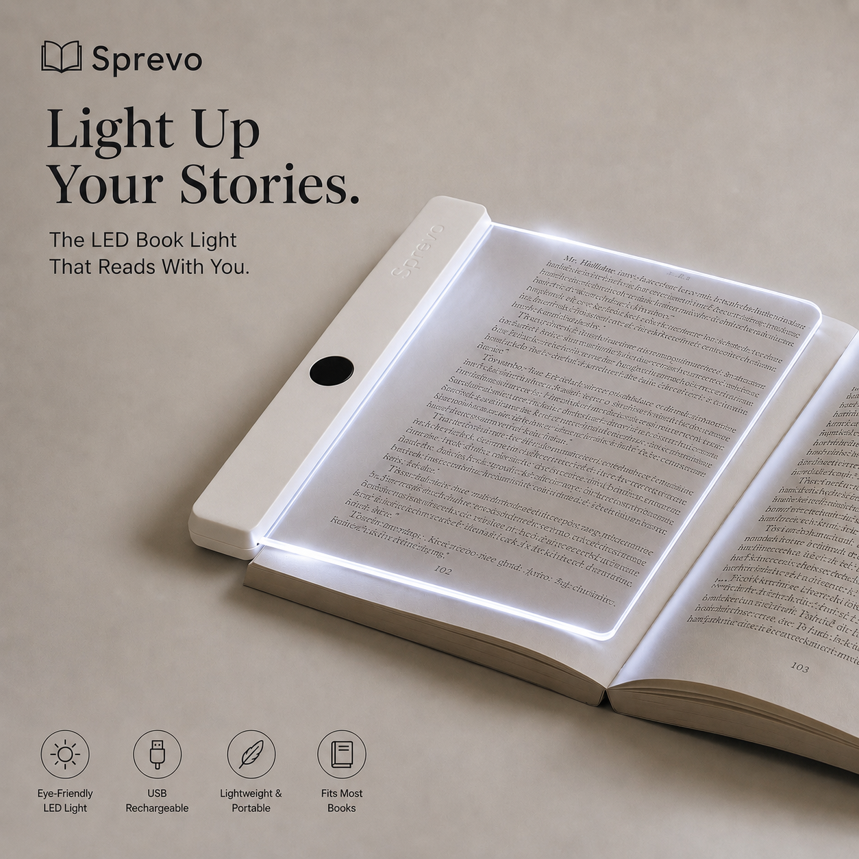 Sprevo Optical Night reading panel